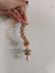 Stunning Jhumka Earrings with Pearls