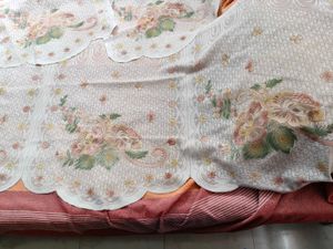 Floral Embroidered Sofa covers Set