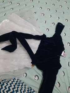 Frock For Girls... Never Blue ... Velvet...2 To 3