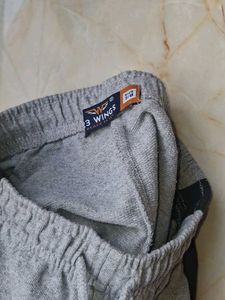 Grey Casual Shorts