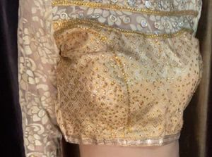 Gold Embellished Blouse