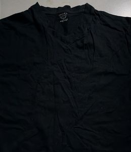 Classic Black V-Neck T-Shirt