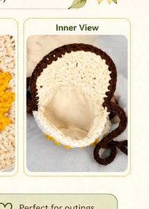 Crocheted Sunflower Sling Bag🌻