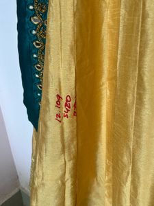 Green Jacket-style Gown