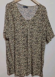 Lion Print Top For Healthy Girl & Woman 46-48 Bust