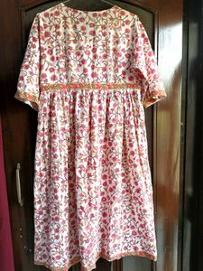Women's Floral Print Cotton dress