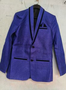 Stylish Blue Party Blazer