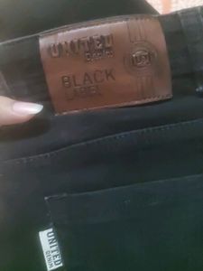 Branded Black Denim Jeans