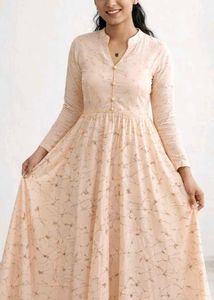 Elegant Pink Ethnic Gown