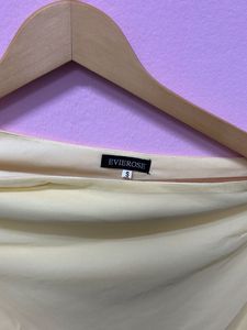 Yellow One-Shoulder Top