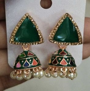 Charming Trio of Ethnic Earrings