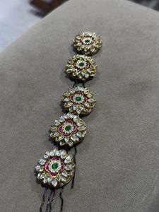 Embellished Floral Hair Pins (5ps)