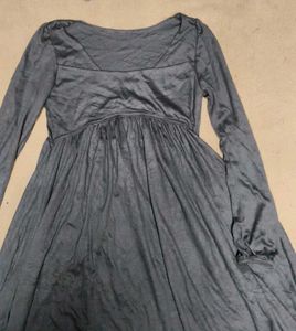 Stylish Grey Maxi Dress