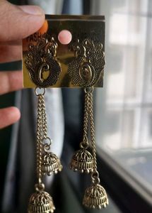 Cute Peacock Earrings 🦚