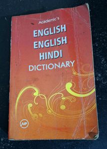 English to Hindi Dictionary