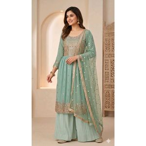 Stunning Embellished Kurta Set
