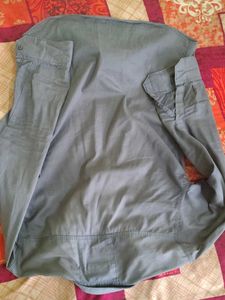 Men's Grey Casual Shirt