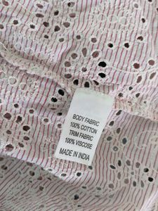 Pink Embroidery Tops (Women's)