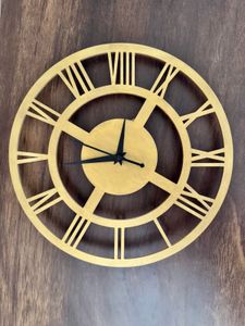 Elegant Roman Numeral Wall Clock