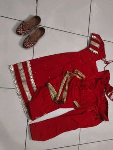 karva chauth special bridal suit