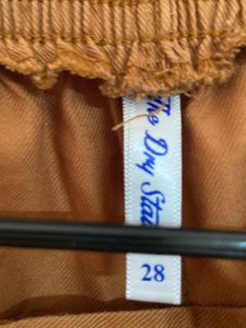 Brown Cotton Shorts