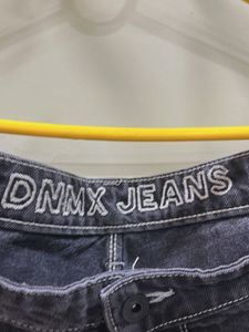 Stylish Dark Wash Cargo Jeans