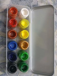Camel Poster Colours &amp; Faber-Castell Oil Pastels