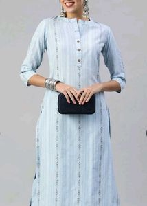 Pure cotton Kurta with Trousers