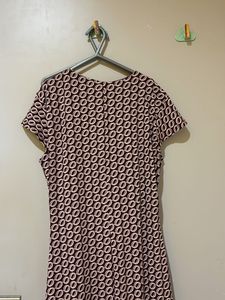 Stylish Printed Midi Dress