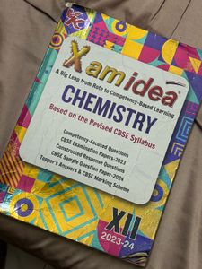 Class 12 Chemistry Exam Prep Book