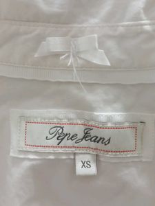 White Short Sleeve Blouse