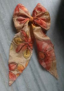 Handmade Fabric Flower Hair Clip