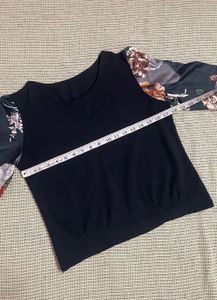 Floral Sleeve Top