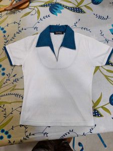 White T-shirt For Girls