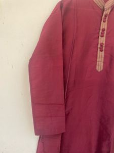 Maroon Kurta