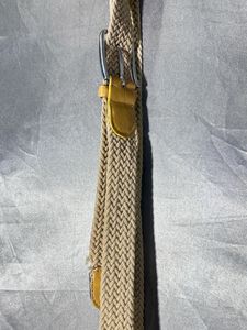 Braided Beige Belt