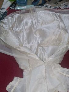 Baby Girls Christening Gown &amp; Bonnet Set