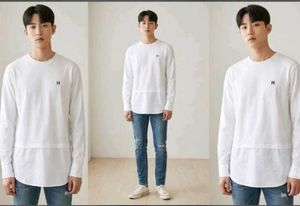 Classic White Long Sleeve Top