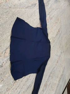 Navy blue formal shirt