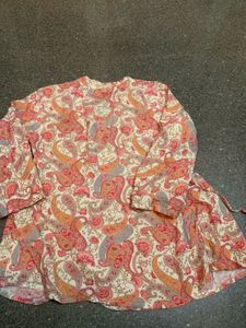 Pink short kurti
