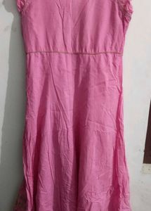Beautiful Pink Ethnic Gown