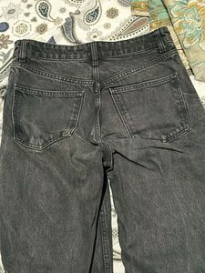 Ripped Black Zara Jeans