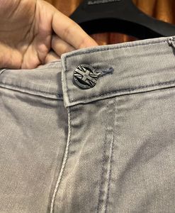 Lee Cooper Men's Grey Washed Jeans