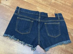 Dark Wash Denim Shorts