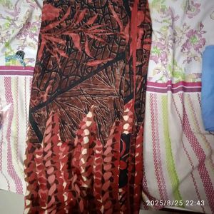 Pu georgette Saree