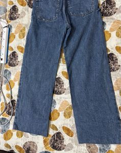 sassafras Stylish Blue Wide Leg Jeans
