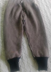 winter Leopard Print Fleece Pants.