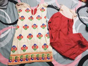 Embroidered Kurta Set