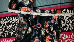 Floral Print Puff Sleeve Top