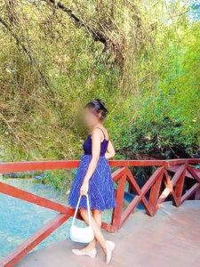 Blue Striped Summer Dress